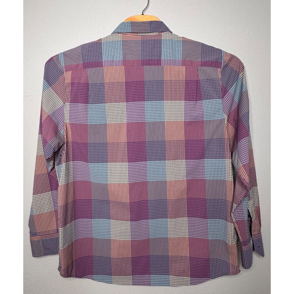 Tommy Bahama Siesta Key Men’s Shirt XL Paloma Plaid Long Sleeve - Picture 2 of 14